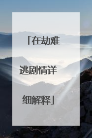 在劫难逃剧情详细解释