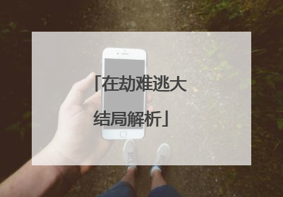 在劫难逃大结局解析