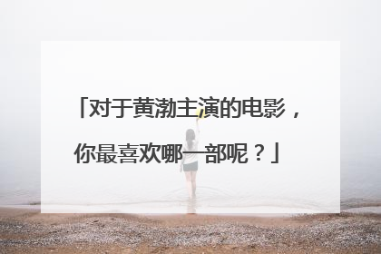 对于黄渤主演的电影,你最喜欢哪一部呢?