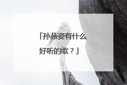 孙燕姿有什么好听的歌？