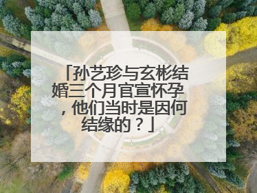 孙艺珍与玄彬结婚三个月官宣怀孕，他们当时是因何结缘的？