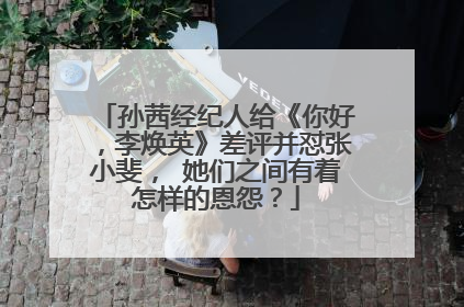 孙茜经纪人给《你好,李焕英》差评并怼张小斐, 她们之间有着怎样的恩怨?