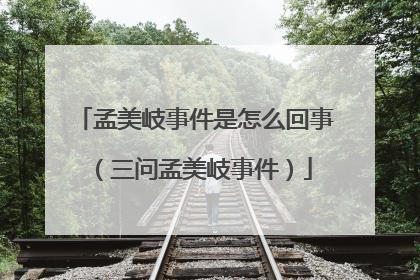 孟美岐事件是怎么回事（三问孟美岐事件）
