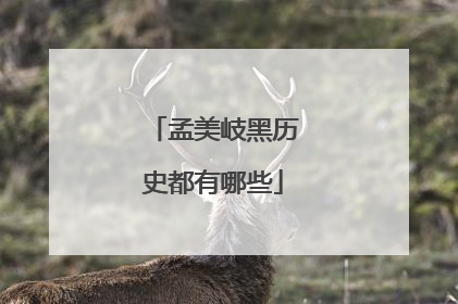 孟美岐黑历史都有哪些