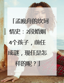 孟晚舟的坎坷情史:2段婚姻4个孩子,前任成谜,现任是怎样的呢?