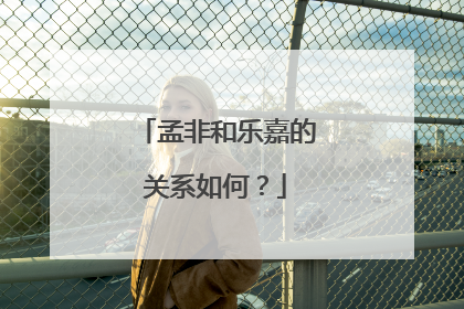 孟非和乐嘉的关系如何？