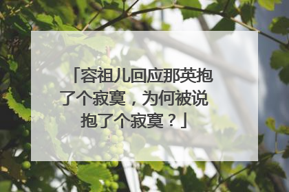 容祖儿回应那英抱了个寂寞,为何被说抱了个寂寞?