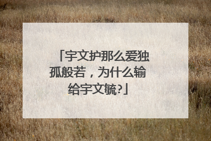宇文护那么爱独孤般若,为什么输给宇文毓?