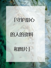 守护甜心的人的资料和图片