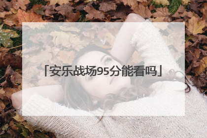 安乐战场95分能看吗