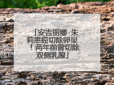 安吉丽娜·朱莉患癌切除卵巢！两年前曾切除双侧乳腺