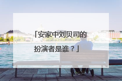 安家中刘贝司的扮演者是谁?