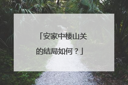 安家中楼山关的结局如何?