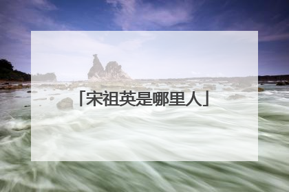 宋祖英是哪里人
