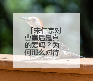 宋仁宗对曹皇后是真的爱吗?为何那么对待曹皇后?