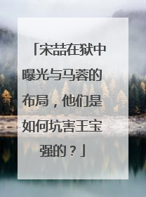 宋喆在狱中曝光与马蓉的布局,他们是如何坑害王宝强的?
