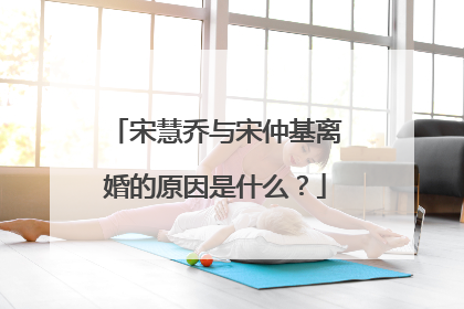 宋慧乔与宋仲基离婚的原因是什么？