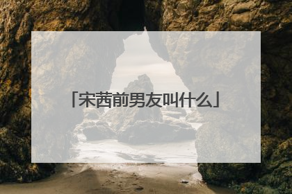 宋茜前男友叫什么