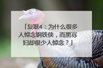 复联4：为什么很多人悼念钢铁侠，而黑寡妇却很少人悼念？