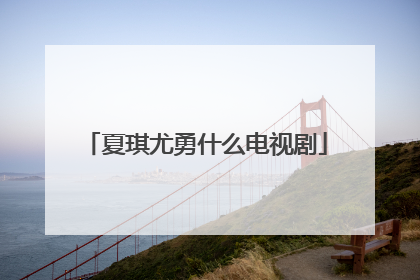 夏琪尤勇什么电视剧