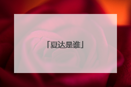 夏达是谁