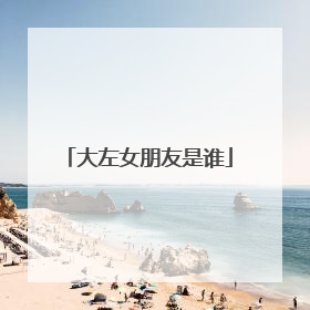 大左女朋友是谁