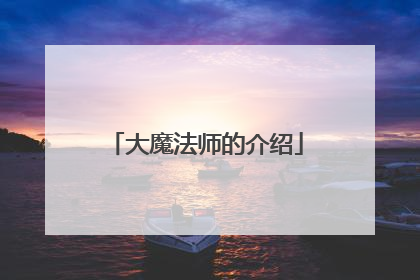 大魔法师的介绍
