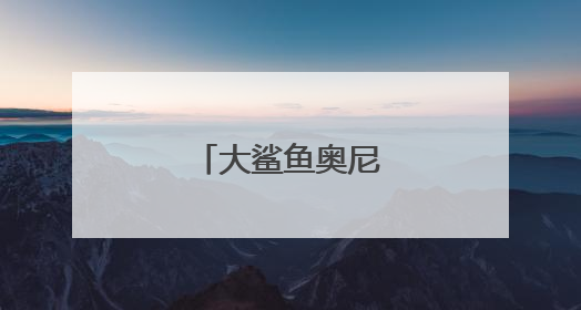 大鲨鱼奥尼尔有多壮？