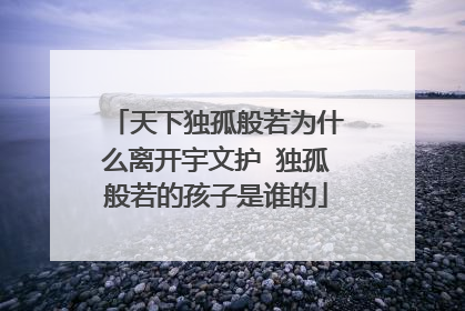 天下独孤般若为什么离开宇文护 独孤般若的孩子是谁的