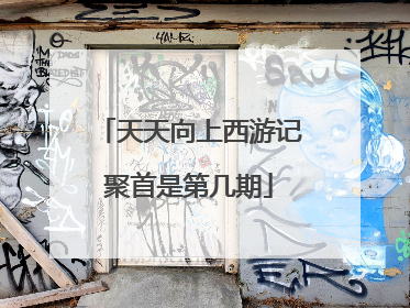 天天向上西游记聚首是第几期