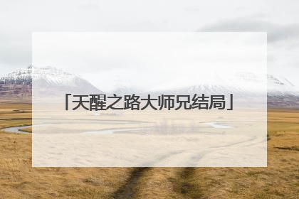 天醒之路大师兄结局