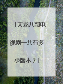 天龙八部电视剧一共有多少版本？