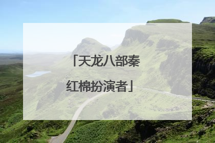 天龙八部秦红棉扮演者
