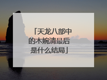 天龙八部中的木婉清最后是什么结局