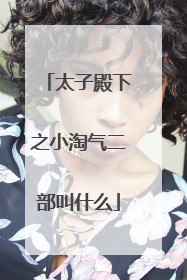 太子殿下之小淘气二部叫什么