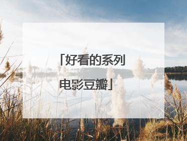 好看的系列电影豆瓣