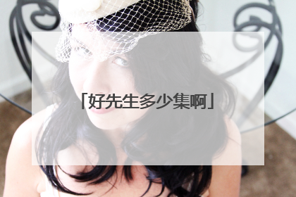 好先生多少集啊