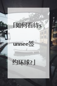 如何看待sunnee签约环球?