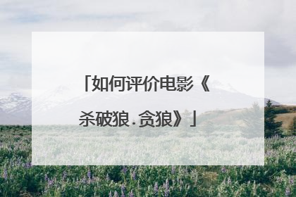 如何评价电影《杀破狼.贪狼》