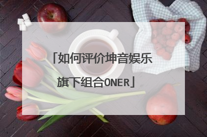 如何评价坤音娱乐旗下组合ONER