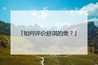 如何评价舒淇的美？