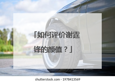 如何评价谢霆锋的颜值?