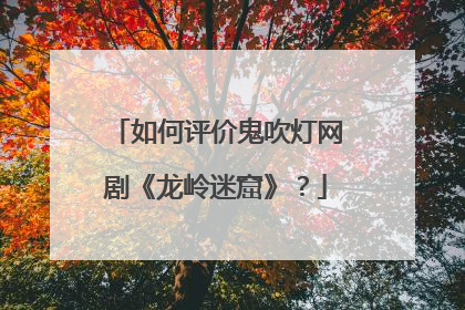 如何评价鬼吹灯网剧《龙岭迷窟》?