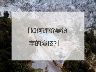 如何评价吴镇宇的演技?