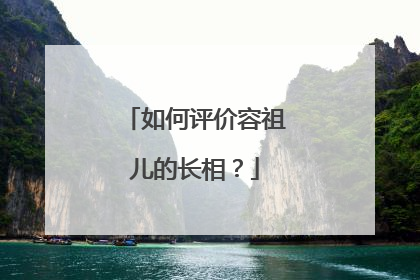 如何评价容祖儿的长相?