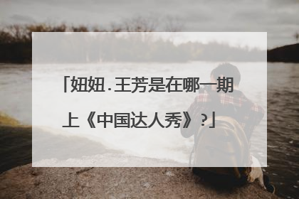 妞妞.王芳是在哪一期上《中国达人秀》?