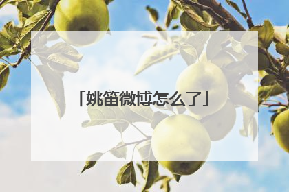 姚笛微博怎么了