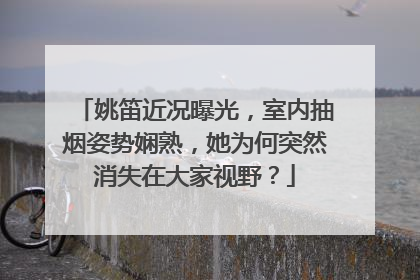 姚笛近况曝光，室内抽烟姿势娴熟，她为何突然消失在大家视野？