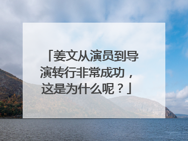 姜文从演员到导演转行非常成功，这是为什么呢？