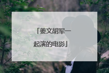 姜文胡军一起演的电影